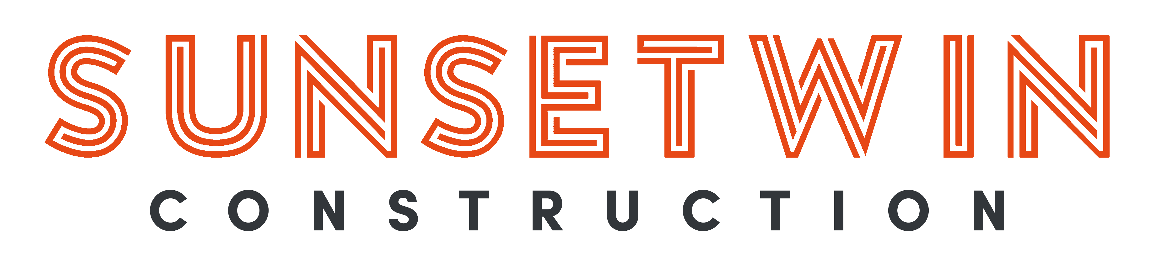 sunsetwin construction logo